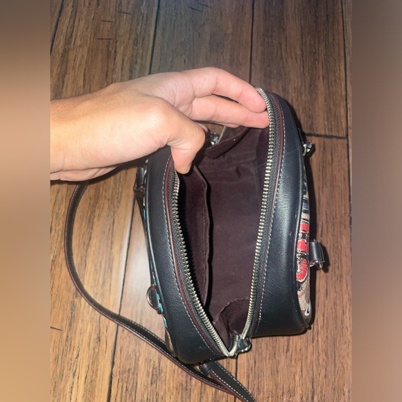 Rare🔥Coach X Mint + Serf Sydney Satchel In Signature Canvas CM095 graffiti bag - Picture 9 of 16